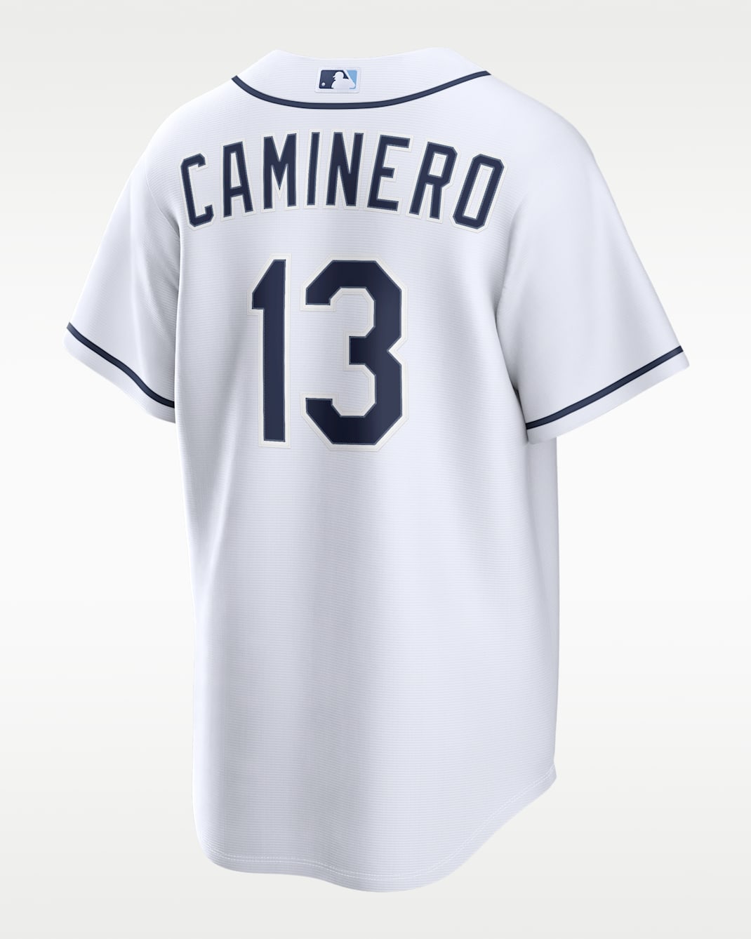 Junior Caminero Tampa Bay Rays Men's Nike MLB Replica Jersey