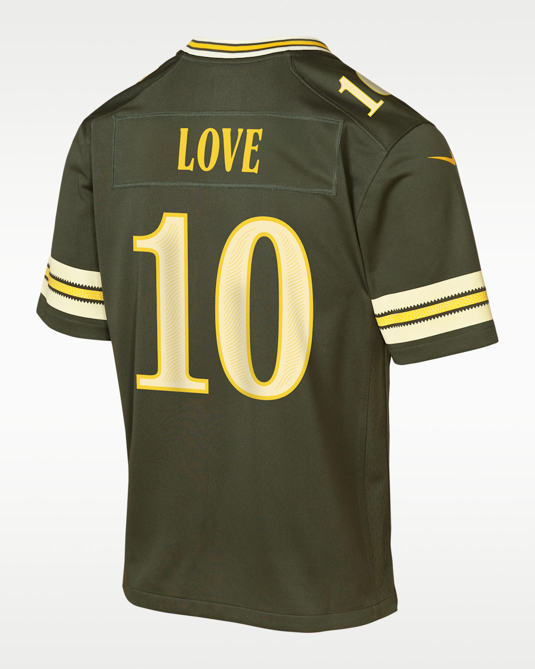 Jordan Love Green Bay Packers Rivalries Collection Big Kids' Nike NFL Game Jersey