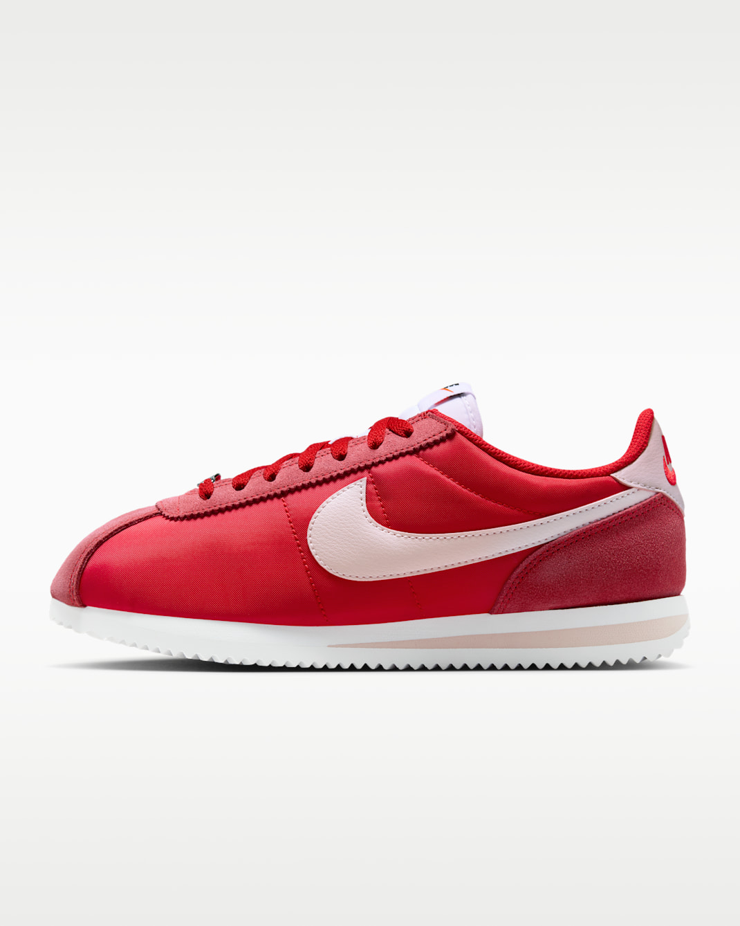 Nike Cortez Textile Women's Shoes - University Red/White/Silt Red