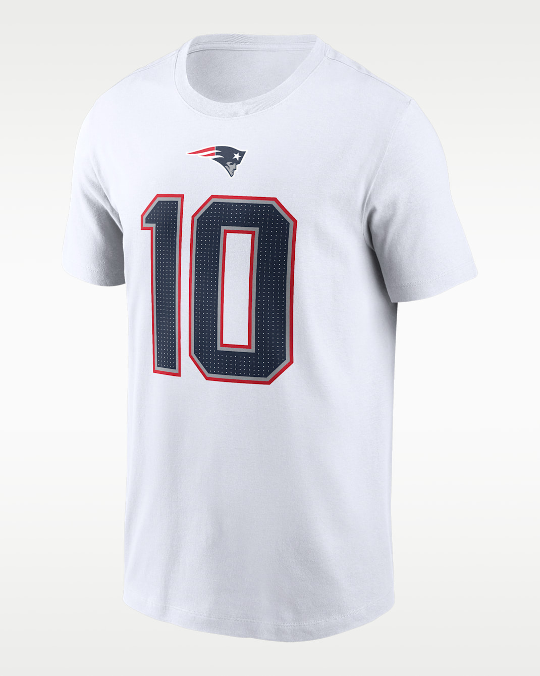 Drake Maye New England Patriots Men's Nike NFL T-Shirt - White