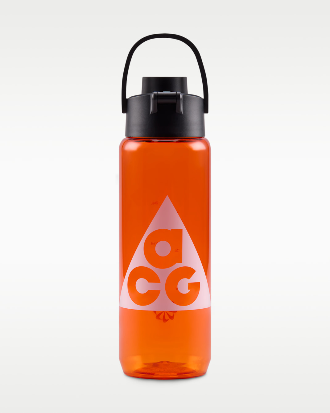 Botella Tritan Chug Nike Recharge (700 ml) - Naranja seguridad/Negro/Blanco cumbre