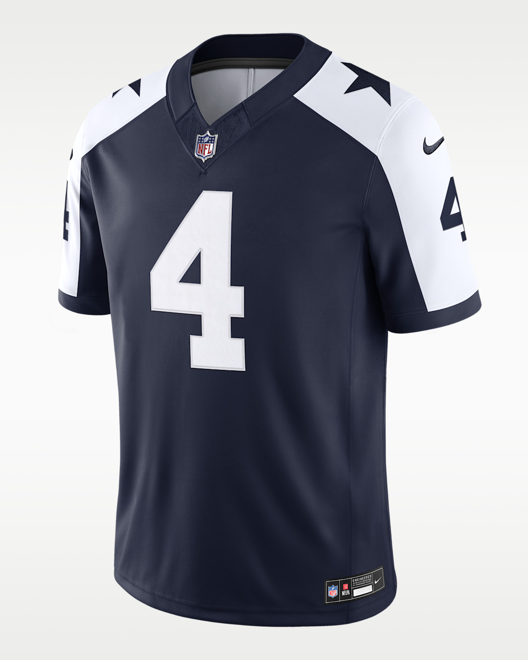 Jersey Nike Dri-FIT de la NFL Limited para hombre Dak Prescott Dallas Cowboys - Azul marino