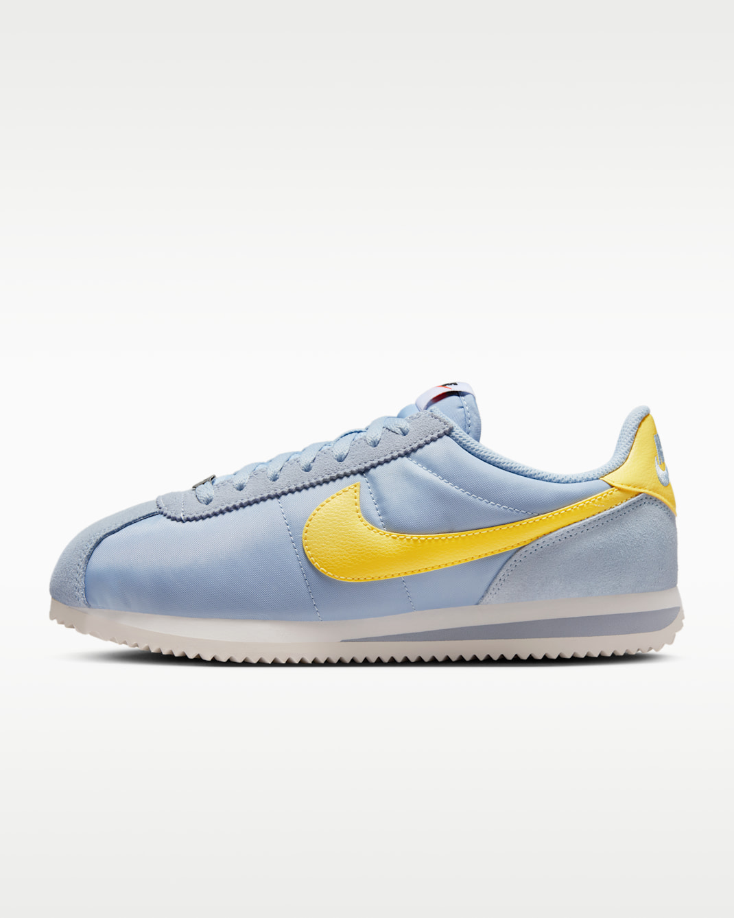 ナイキ コルテッツ テキスタイル ウィメンズシューズ - ライトアーモリーブルー/セイル/セーフティオレンジ/ライトニング