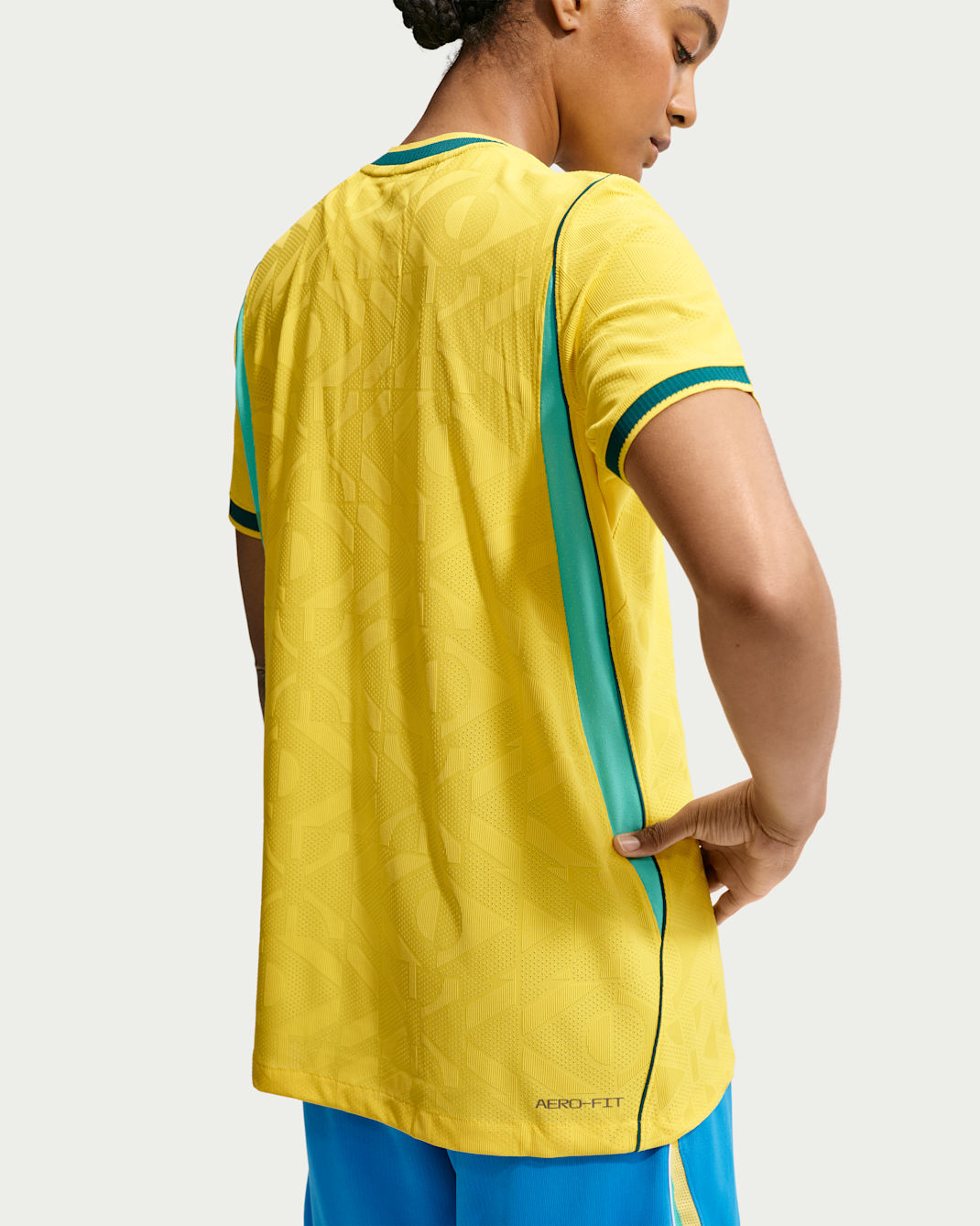 Brazil National Team 2026 Match Home Women's Nike Aero-FIT Soccer Jersey