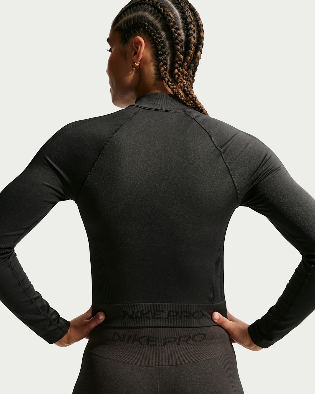 Nike Pro Seamless Women's Full-Zip Training Top