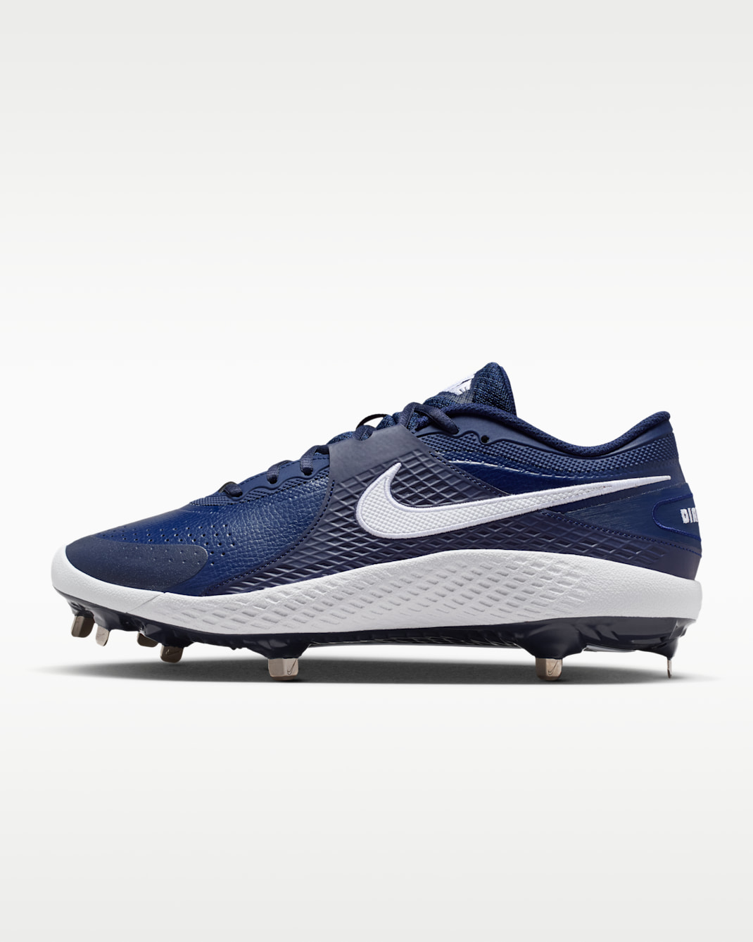 Nike Diamond Gamer MTL Baseball Shoes - College Navy/White