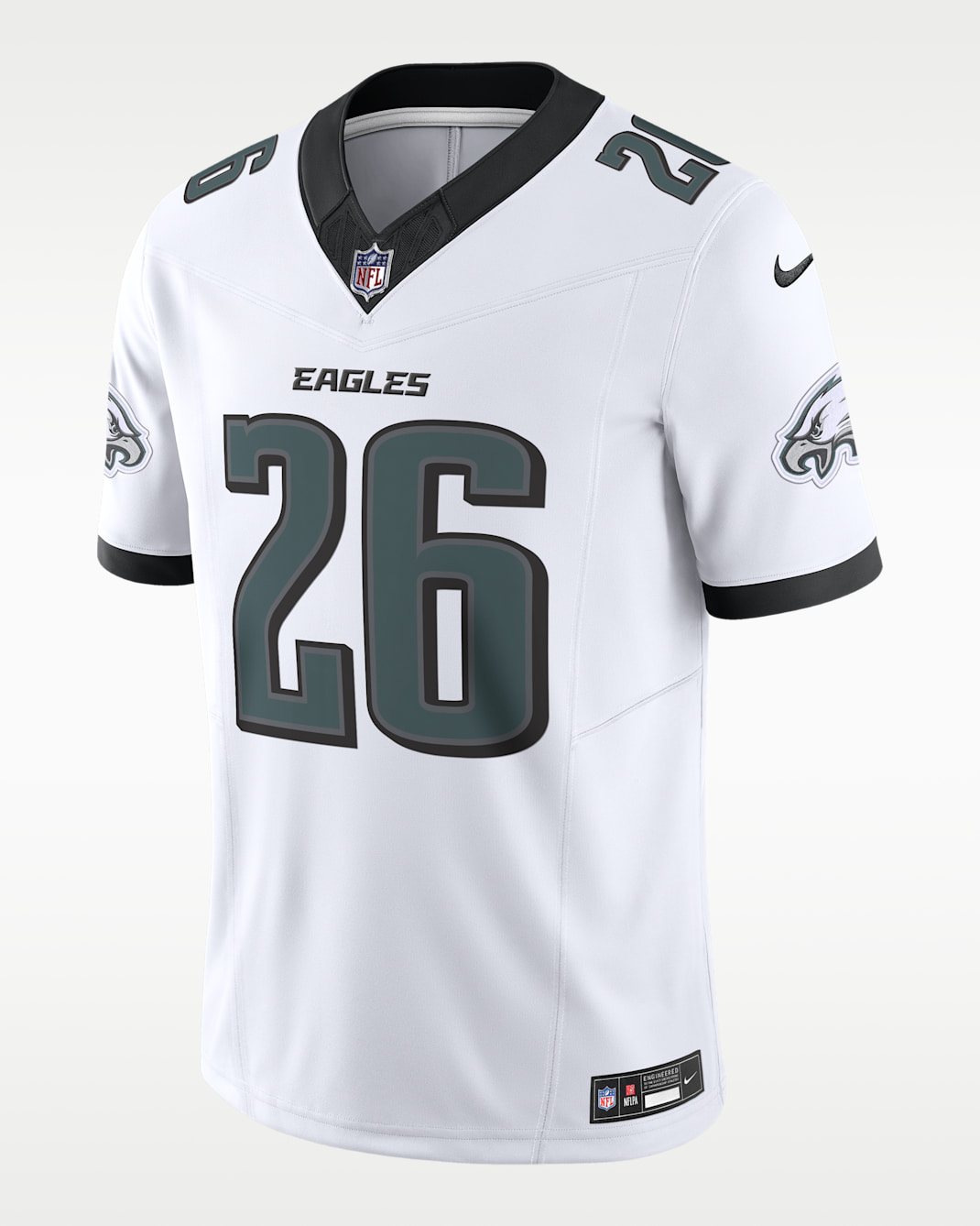 Saquon Barkley Philadelphia Eagles Men's Nike Dri-FIT NFL Limited Jersey - White