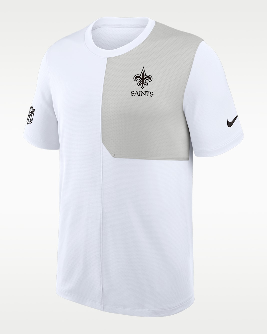 New Orleans Saints Sideline Coach Men's Nike Dri-FIT NFL Top - White