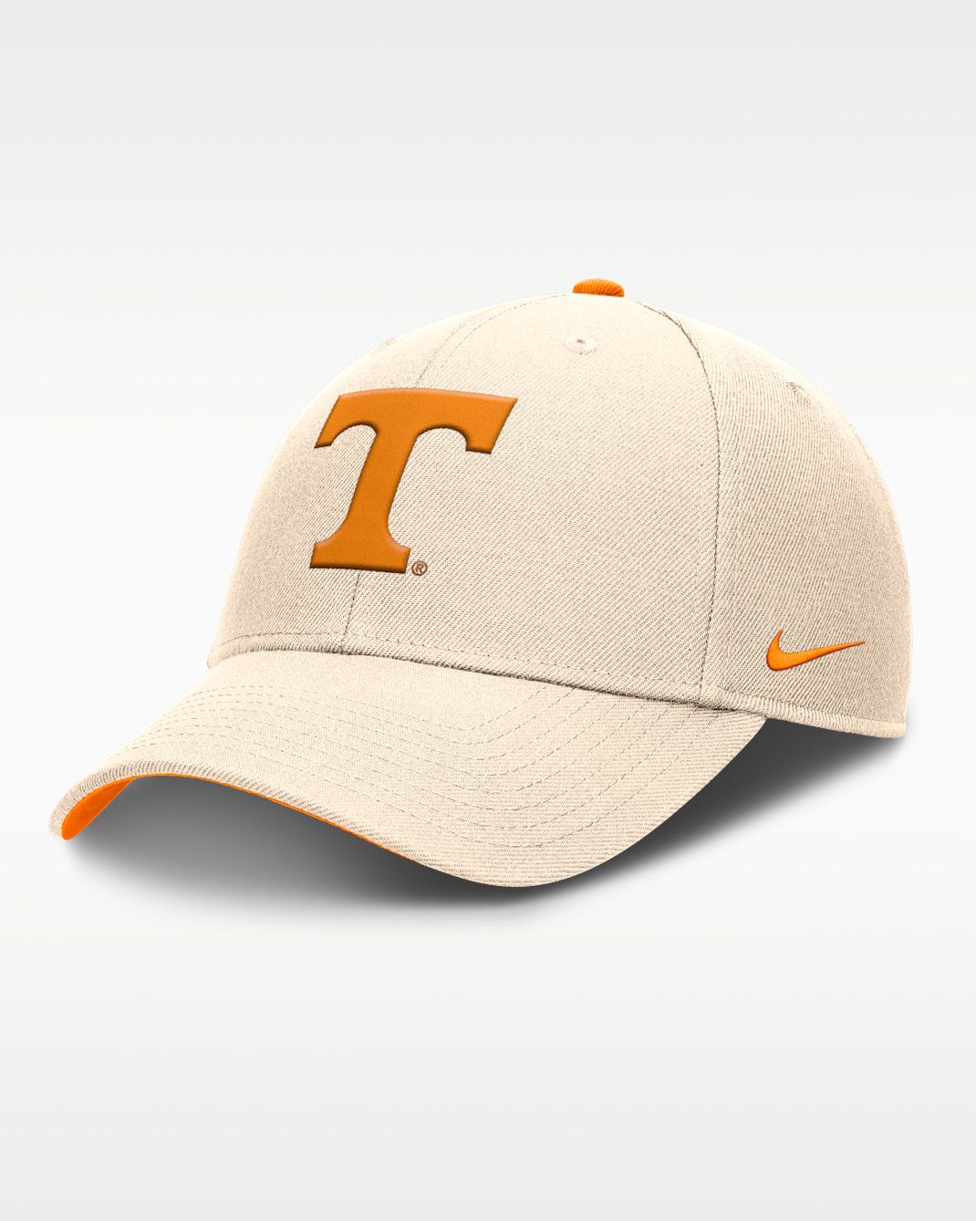 Gorra de rejilla universitaria Nike Dri-FIT ajustable para hombre Tennessee Primetime Rise - Natural