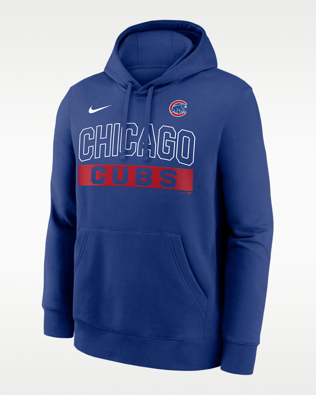 Chicago Cubs Club Men's Nike MLB Pullover Hoodie - Royal
