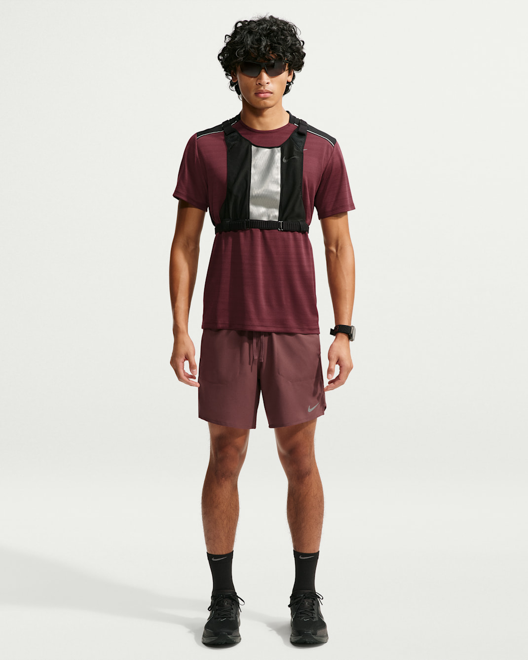 Nike Stride Men's Dri-FIT 7" Brief-Lined Running Shorts - Light Boulder