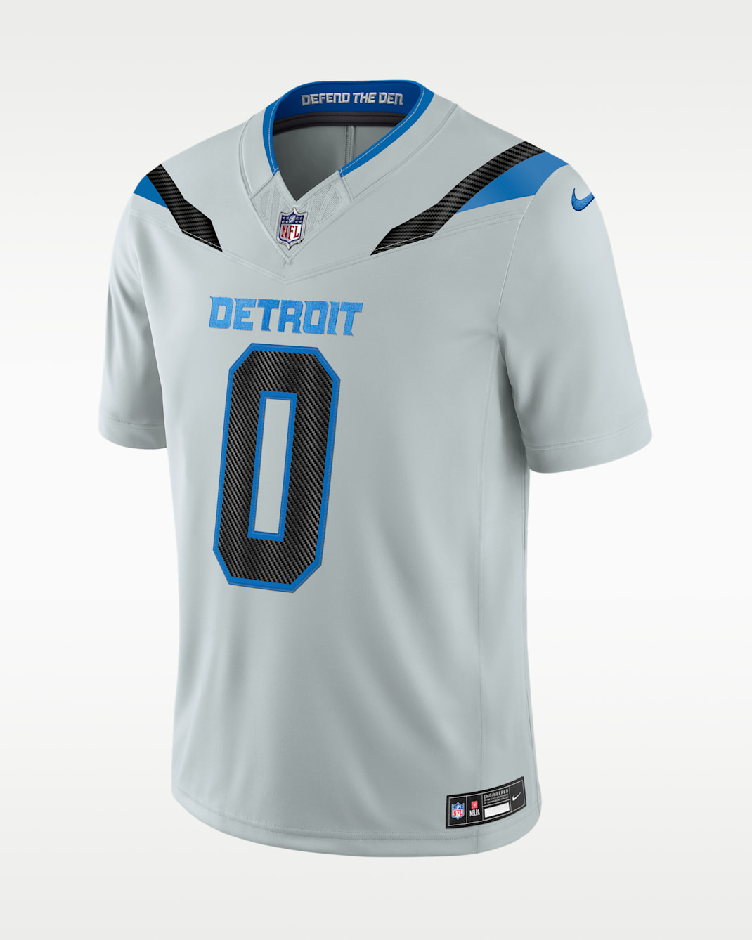 Jahmyr Gibbs Detroit Lions Rivalries Collection Men's Nike Dri-FIT NFL Limited Jersey - Silver