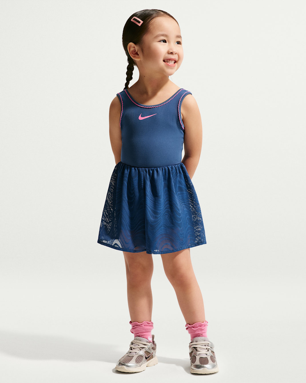 Nike Toddler Dri-FIT Easy Breezy Runsie - Mystic Navy