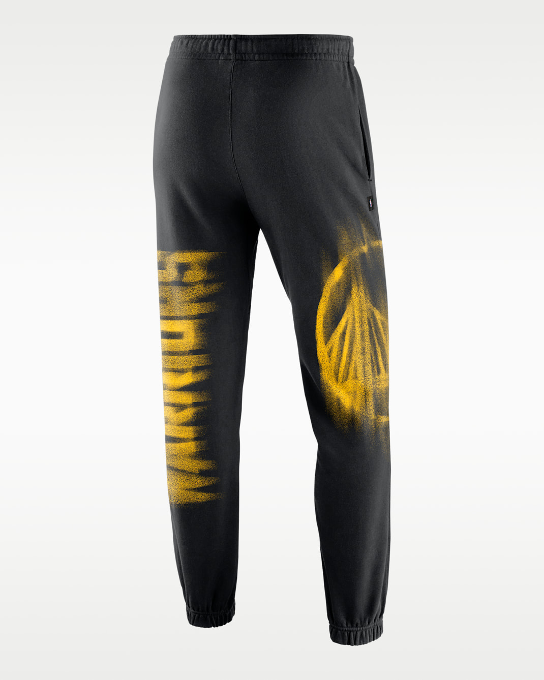 Golden State Warriors Standard Issue Men's Therma-FIT Fleece Basketball Pants