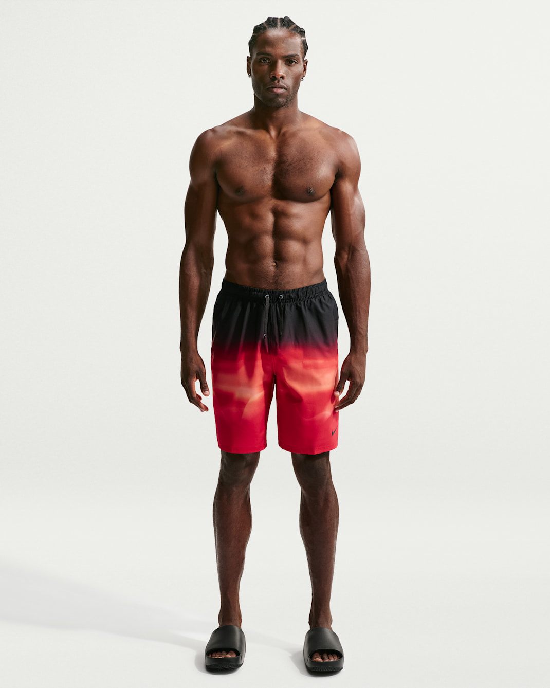 Nike Swim Breaker Men's 9" Brief-Lined Volley Short - University Red