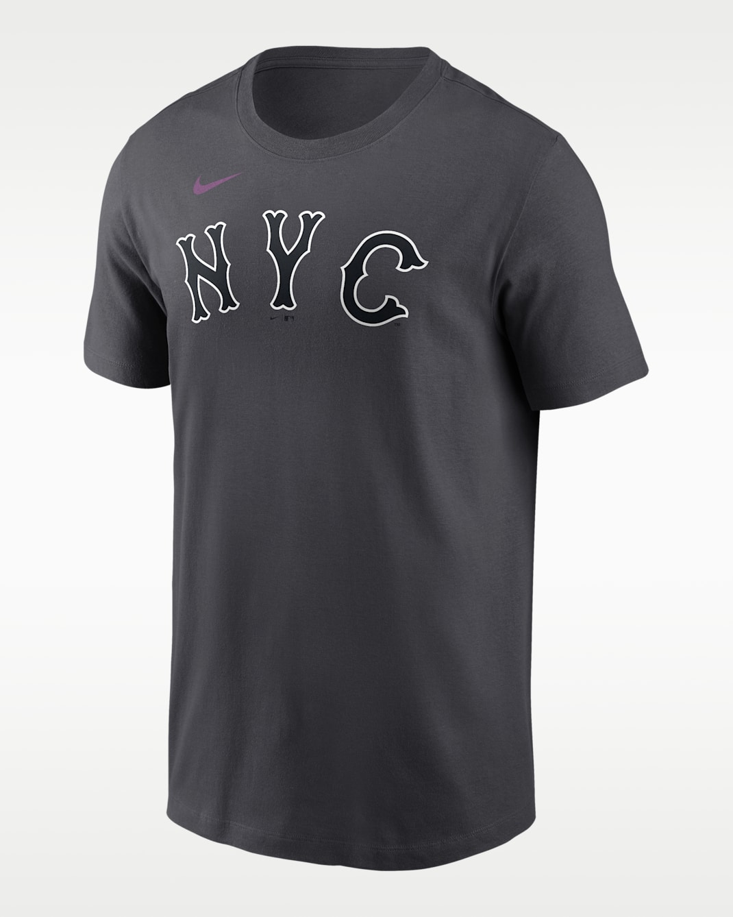 Playera Nike de la MLB para hombre Juan Soto New York Mets City Connect - Antracita
