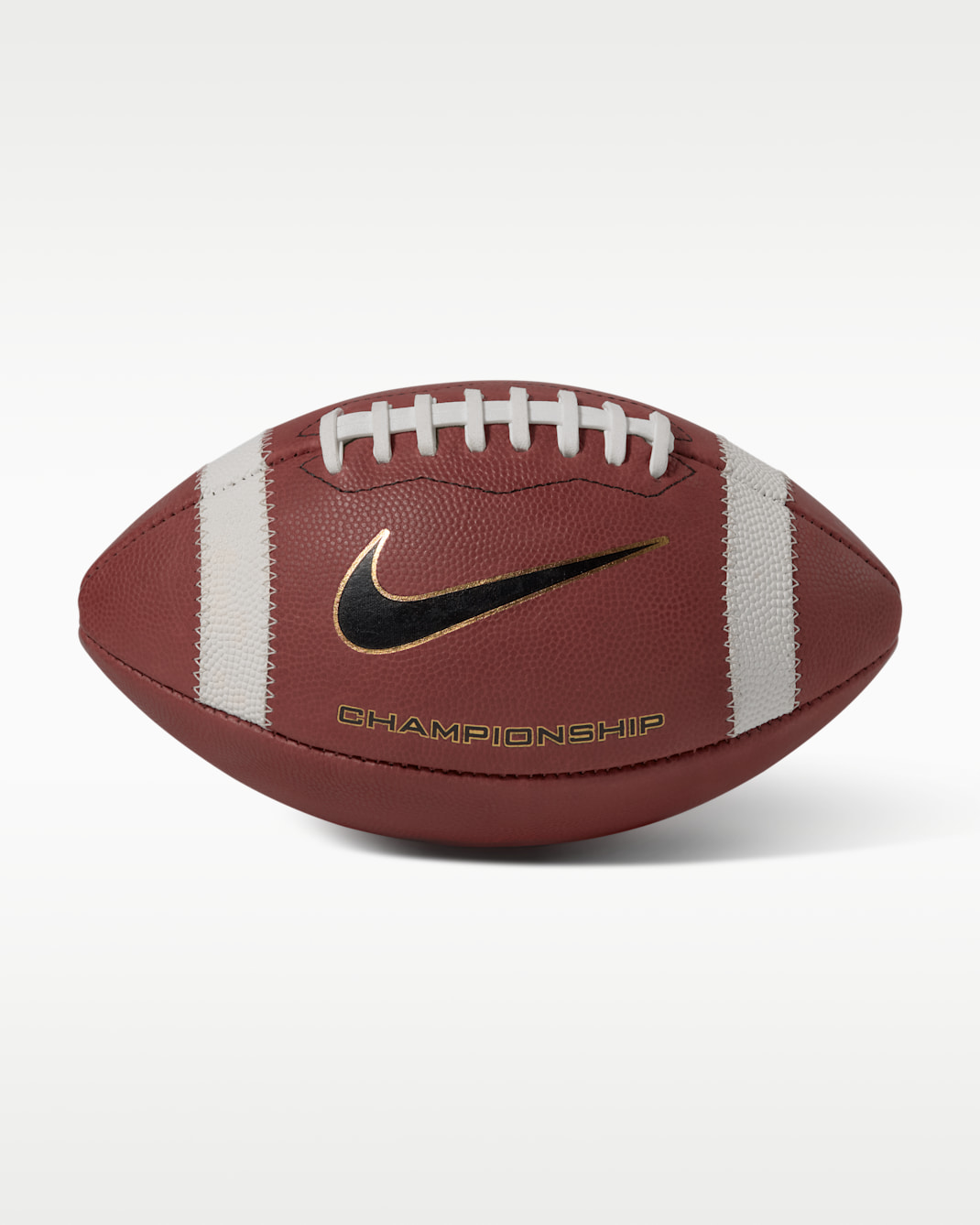 Nike Championship Football - Brown/White/Metallic Gold/Black