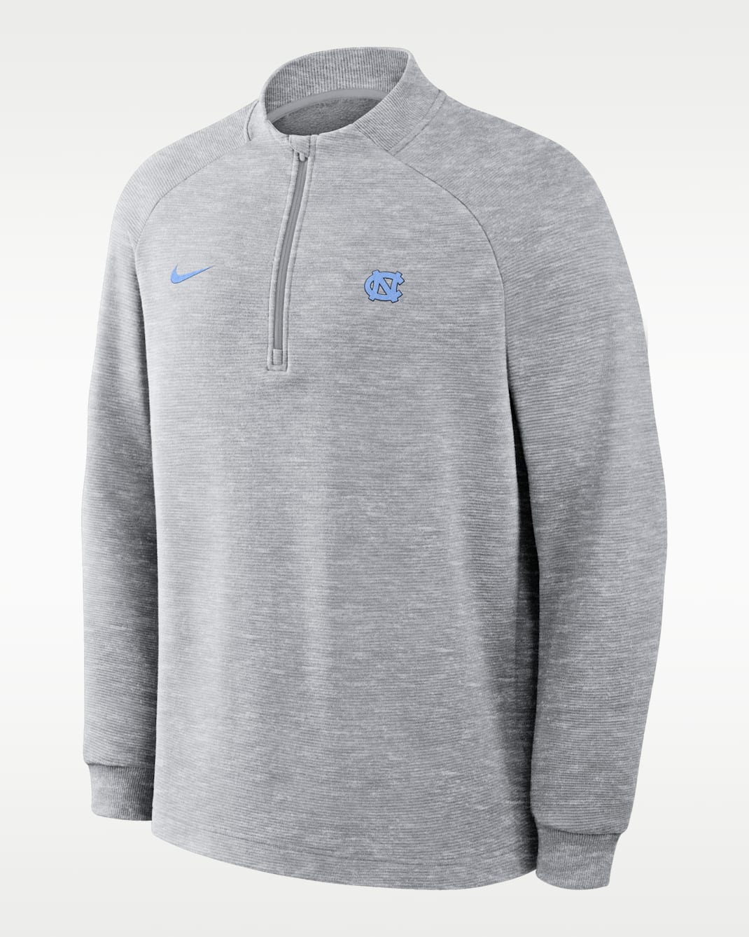 North Carolina Par Men's Nike Therma-FIT College Half-Zip Pullover - Grey