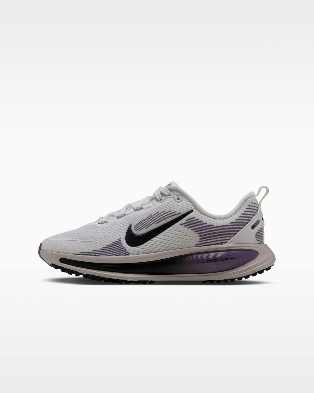 Nike Vomero 18 Big Kids' Road Running Shoes - Summit White/Cream II/Violet Dust/Black