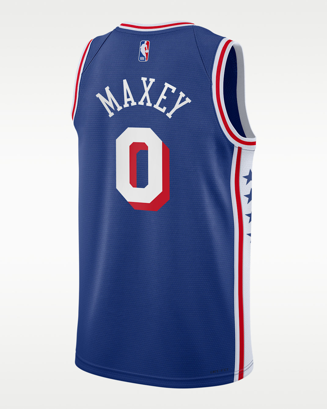 Tyrese Maxey Philadelphia 76ers Big Kids' Nike Dri-FIT Basketball Replica Jersey