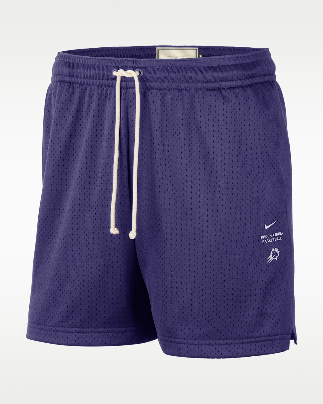 Shorts de básquetbol de malla de 12.5 cm para hombre Phoenix Suns Standard Issue - Orquídea nuevo