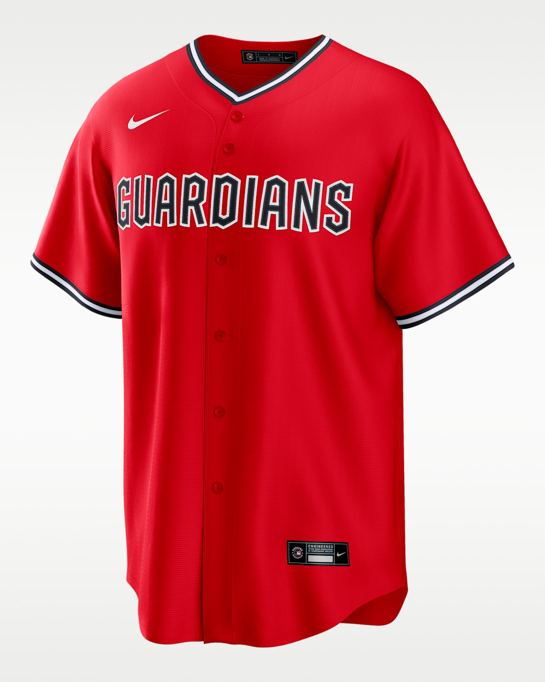 José Ramírez Cleveland Guardians Men's Nike MLB Replica Jersey - Red