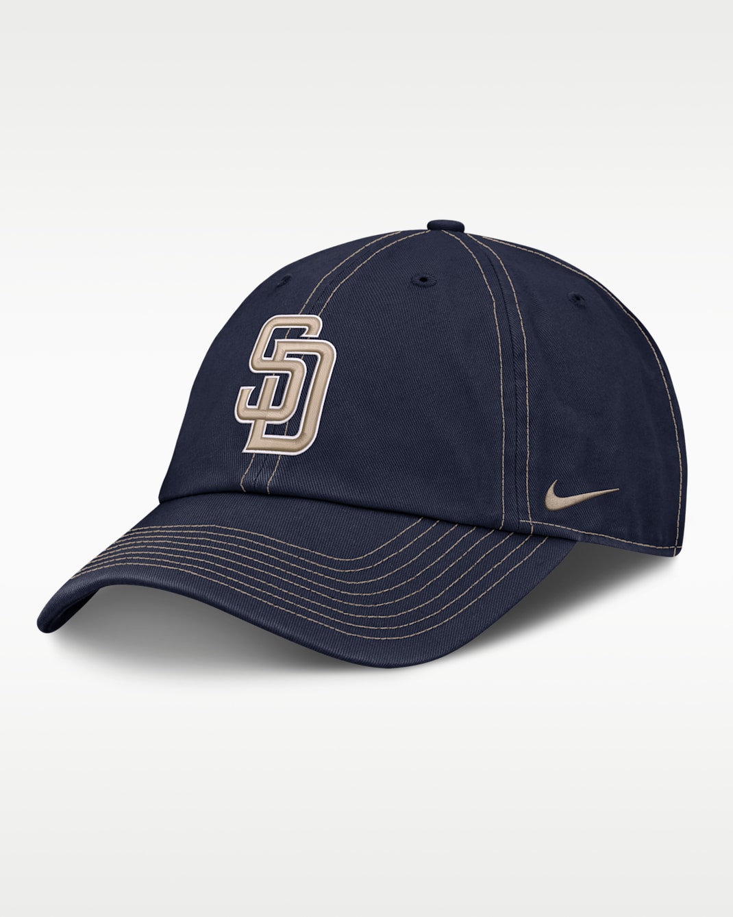 San Diego Padres Club Men's Nike MLB Adjustable Hat - Navy