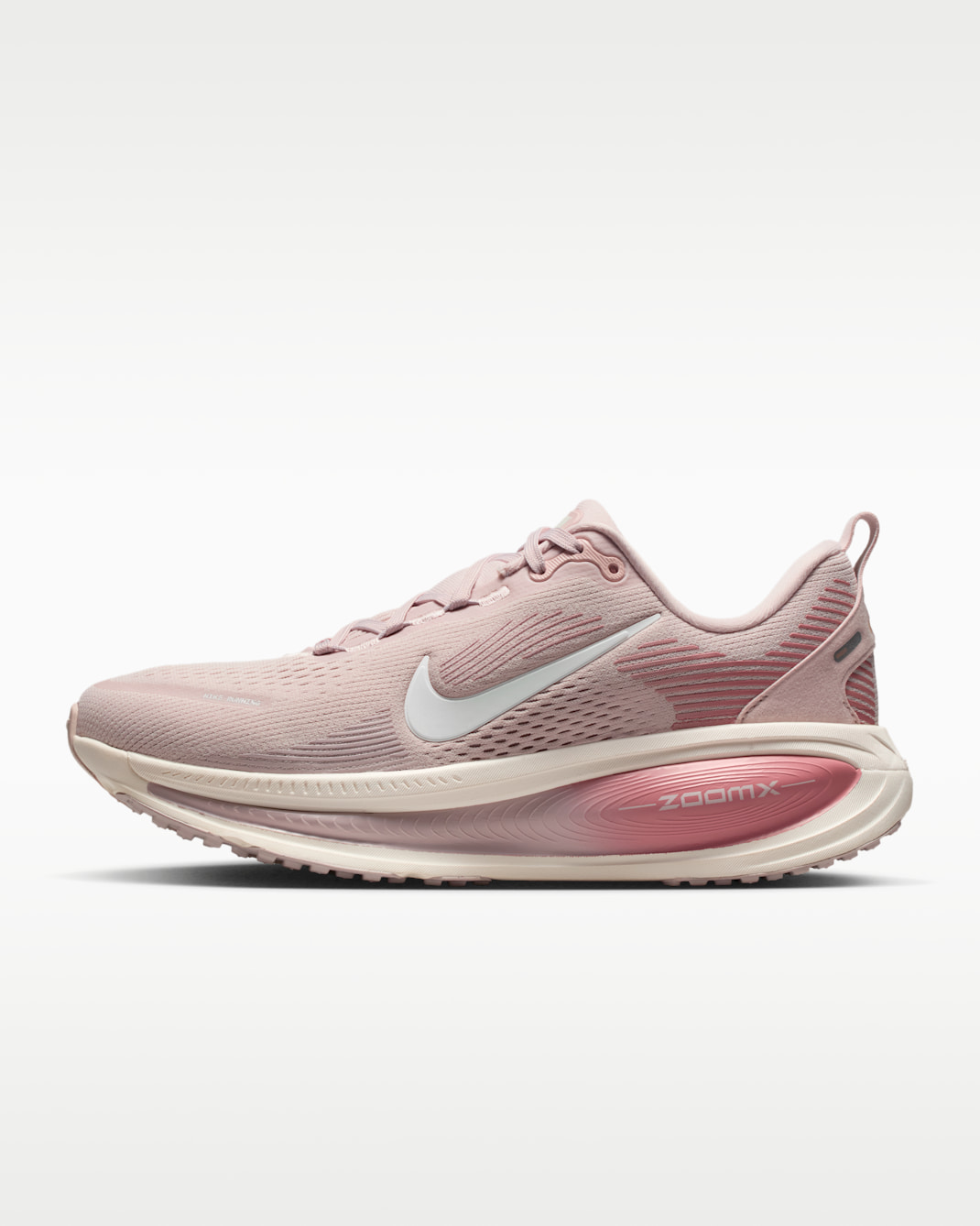 Tenis de correr en pavimento para mujer Nike Vomero 18 - Rojo sedimento/Rojo nebulosa/Violeta platino/Tiza