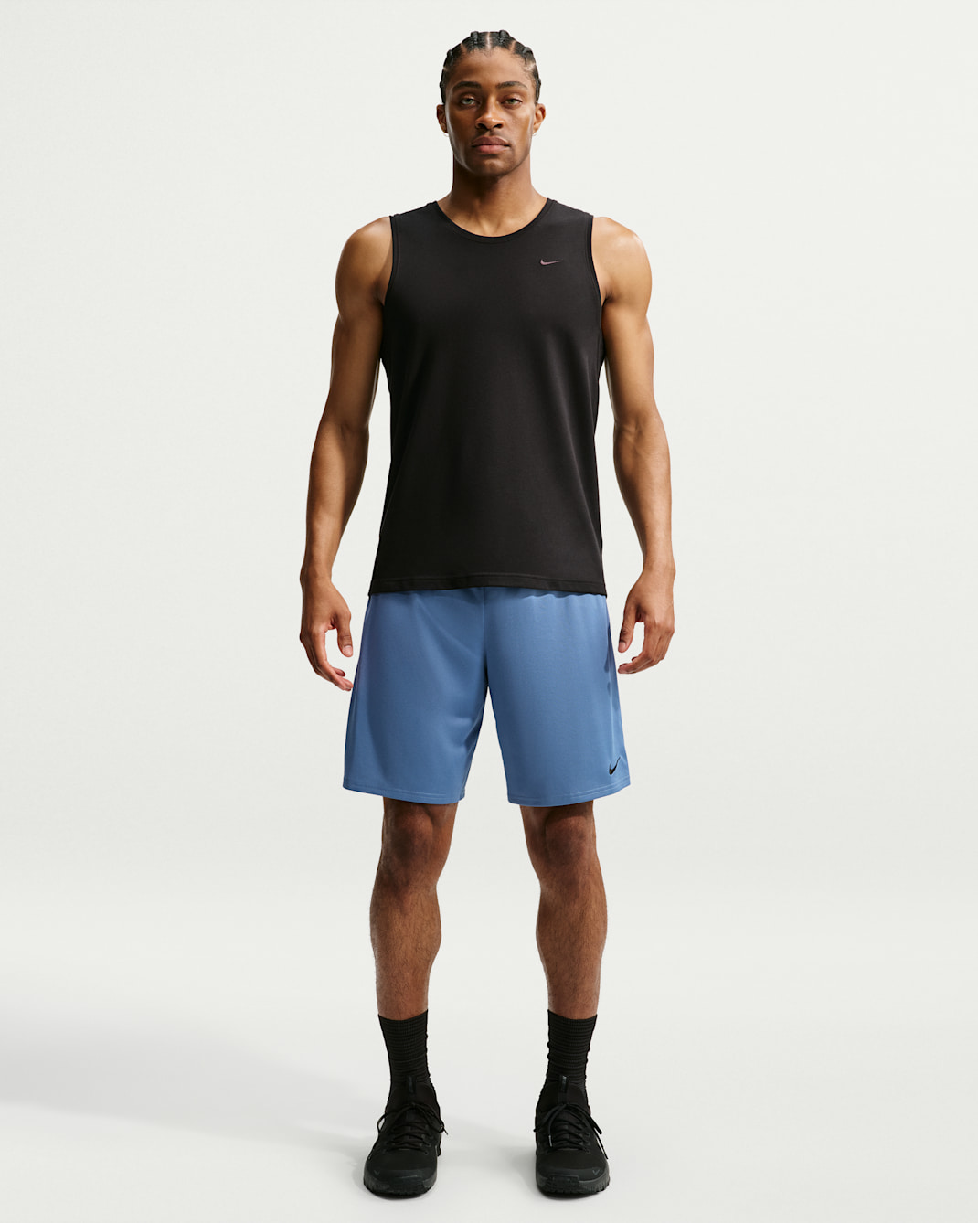 Nike Men's 23cm (approx.) Training Shorts - Indigo Storm/Black