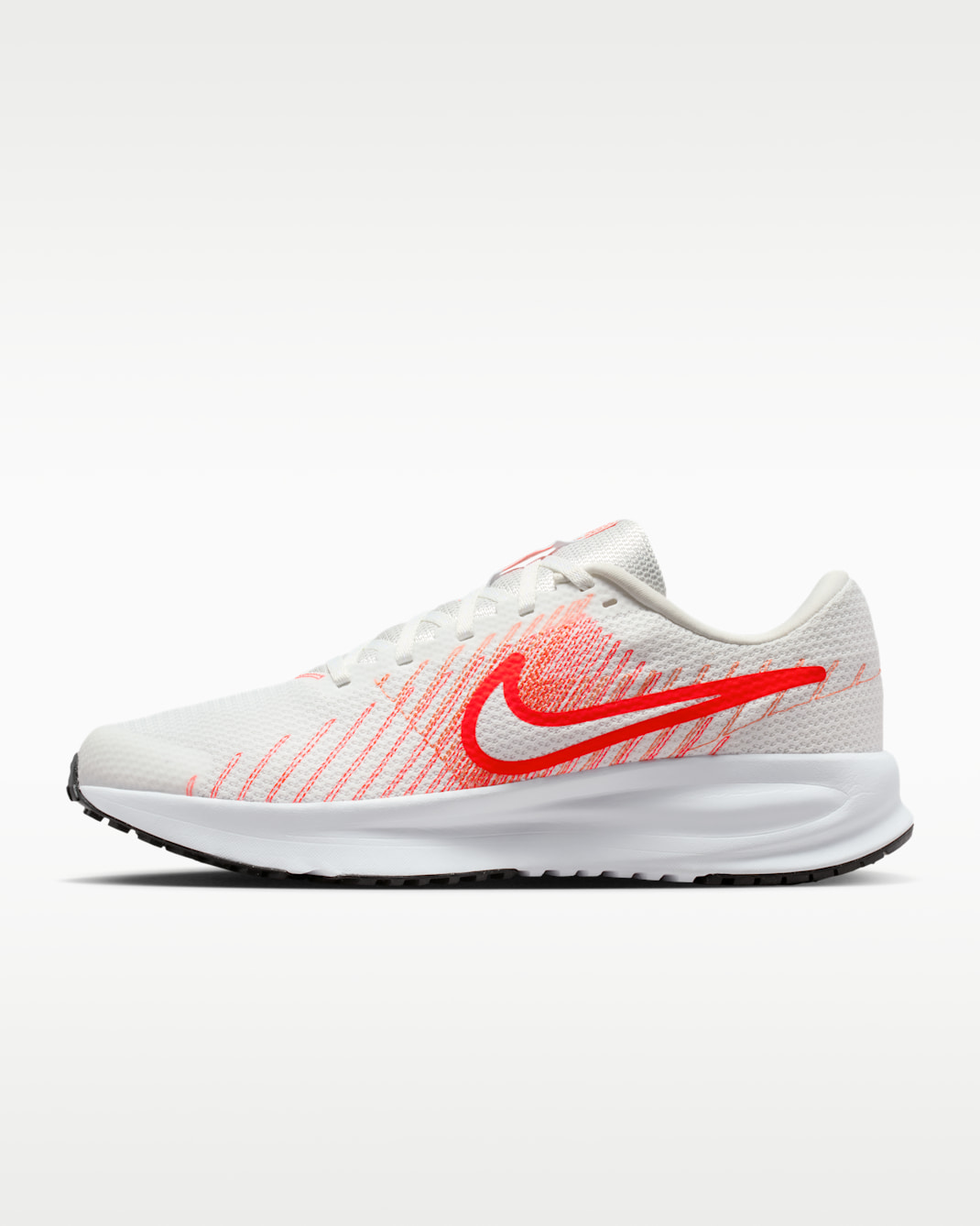Tenis de correr en pavimento para hombre Nike Run Defy - Blanco cumbre/Naranja césped/Blanco/Carmesí brillante