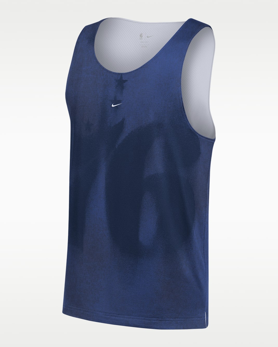 Jersey de básquetbol para hombre Philadelphia 76ers Standard Issue - Azul enérgico/Blanco