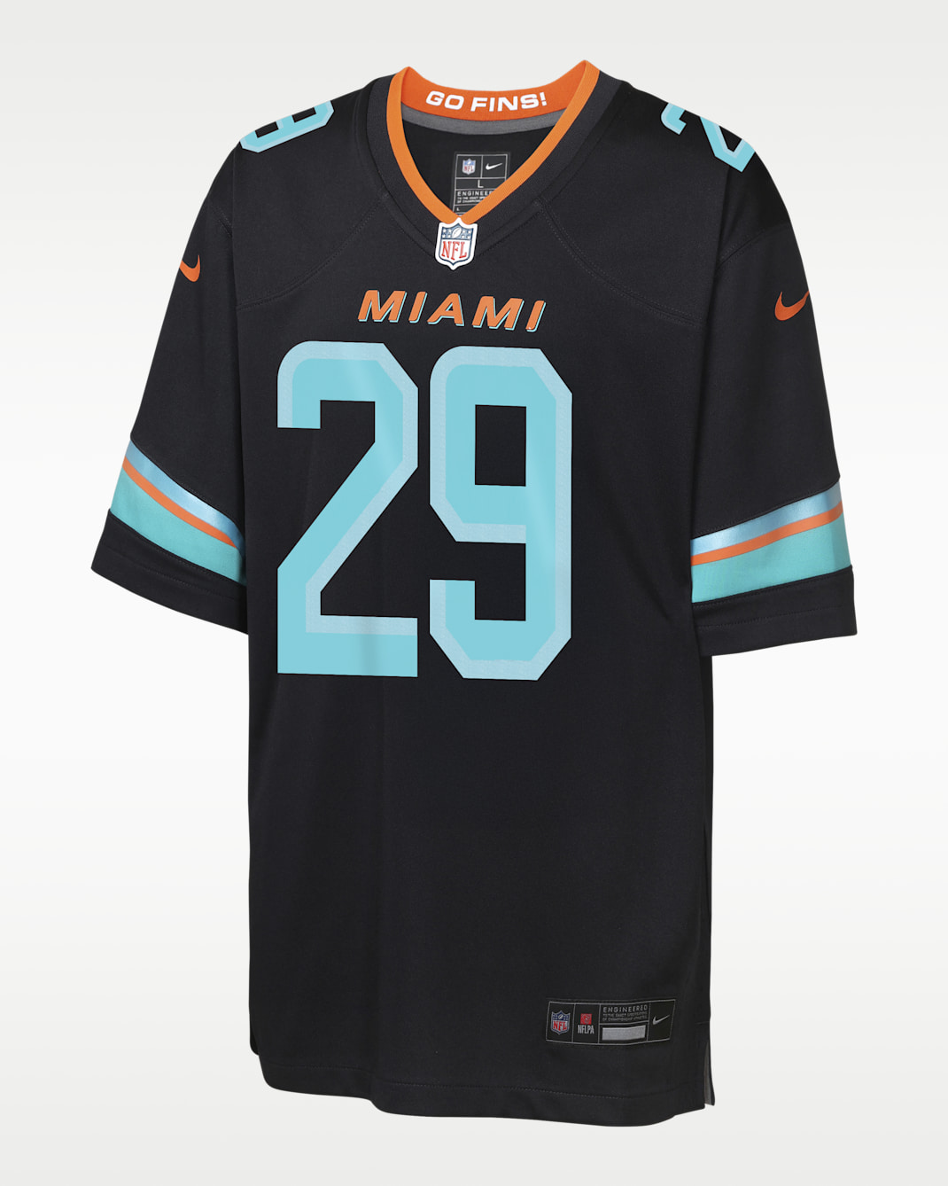 Minkah Fitzpatrick Miami Dolphins Rivalries Collection Big Kids' Nike NFL Game Jersey - Navy