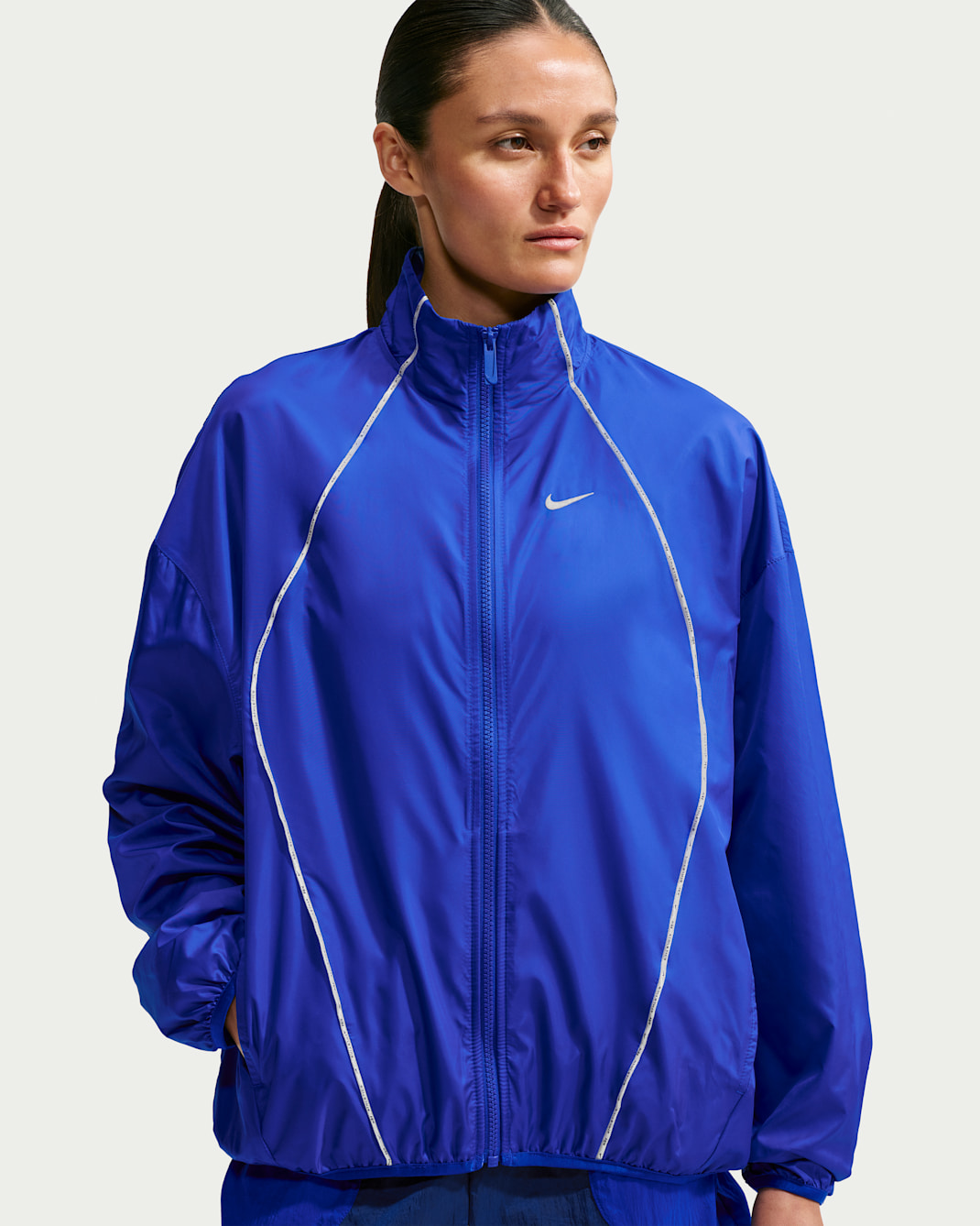 Nike Sportswear Women's Oversized Repel Windbreaker - Old Royal/Sail/Sail