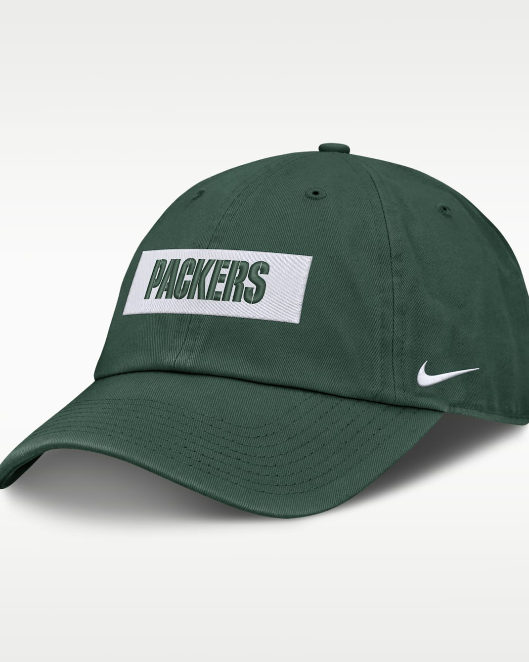 Gorro ajustable Nike de la NFL para hombre Green Bay Packers Primetime Club Wordmark - Verde