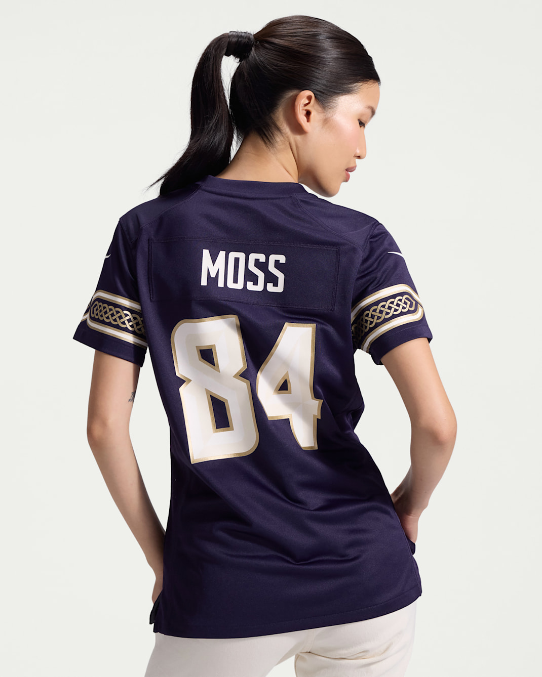 Randy Moss Minnesota Vikings Rivalries Collection Women's Nike NFL Game Jersey