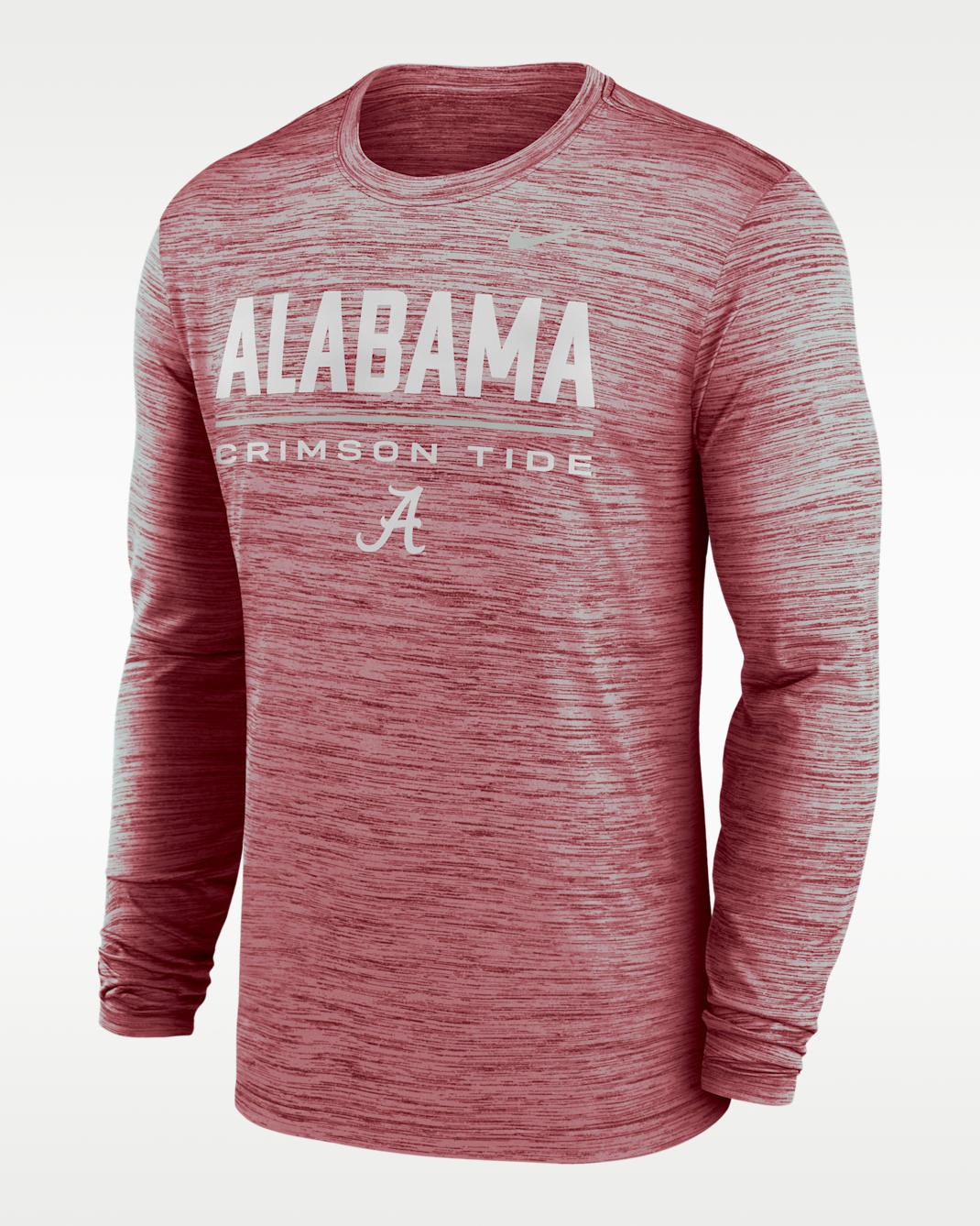 Alabama Sideline Velocity Men's Nike Dri-FIT College T-Shirt - Team Crimson