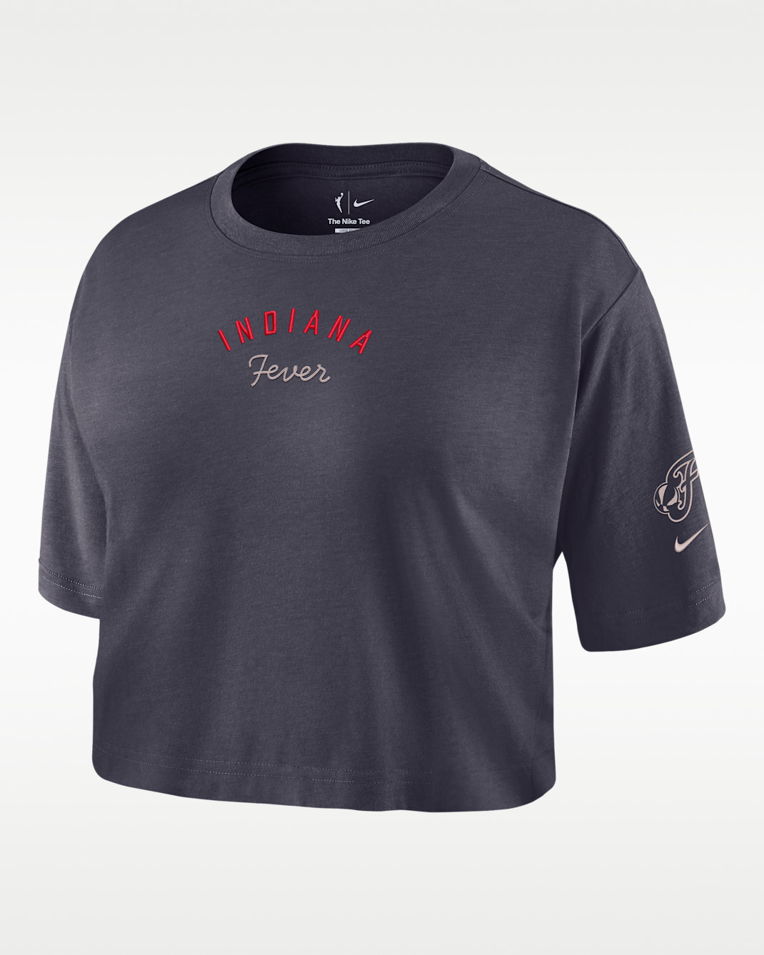 Indiana Fever Women's Cropped T-Shirt - Gridiron