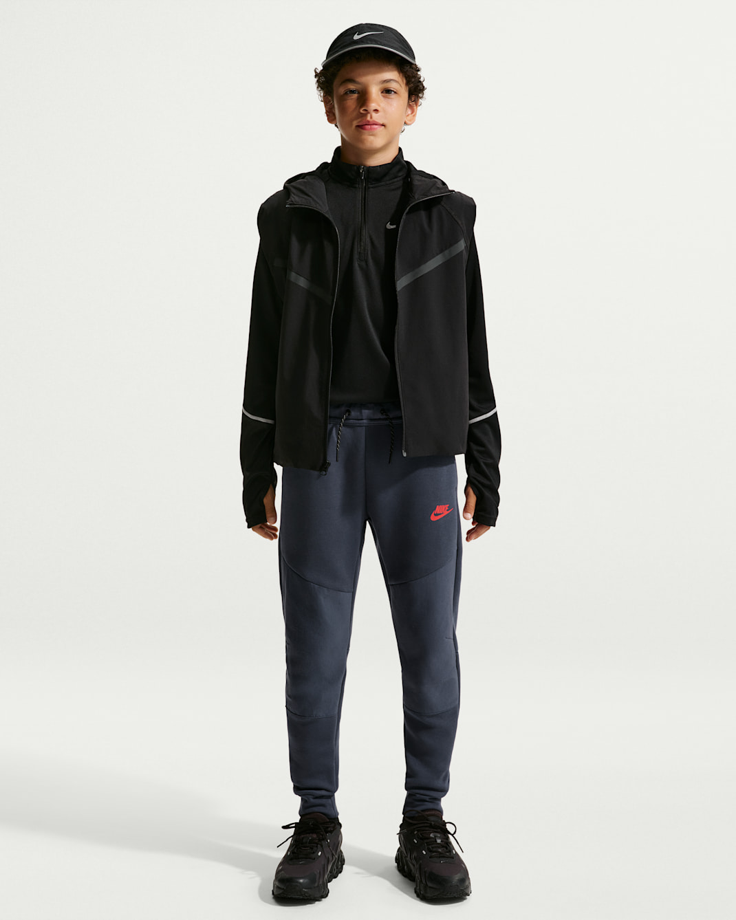 Nike Sportswear Tech Fleece Older Kids' Jogger - Thunder Blue/Thunder Blue