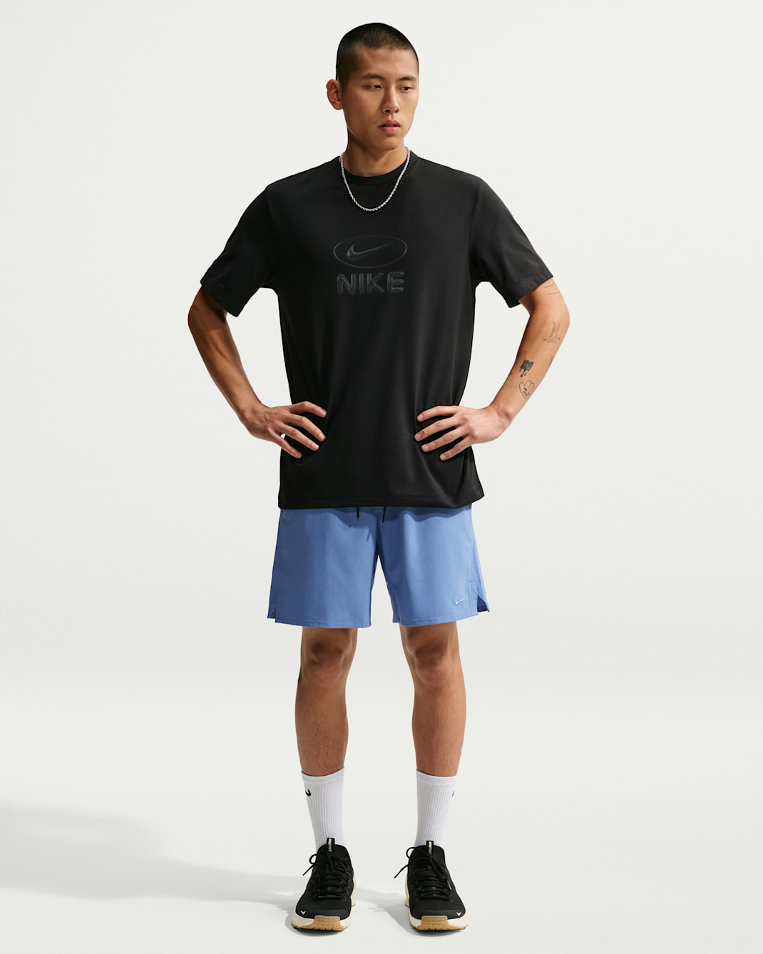 Nike Unlimited Men's Dri-FIT 18cm (approx.) Unlined Versatile Shorts - Indigo Storm/Black/Indigo Storm
