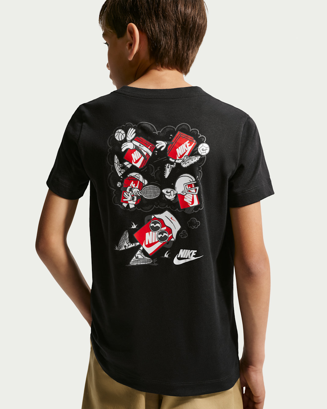 T-shirt Nike Sportswear för ungdom - Svart
