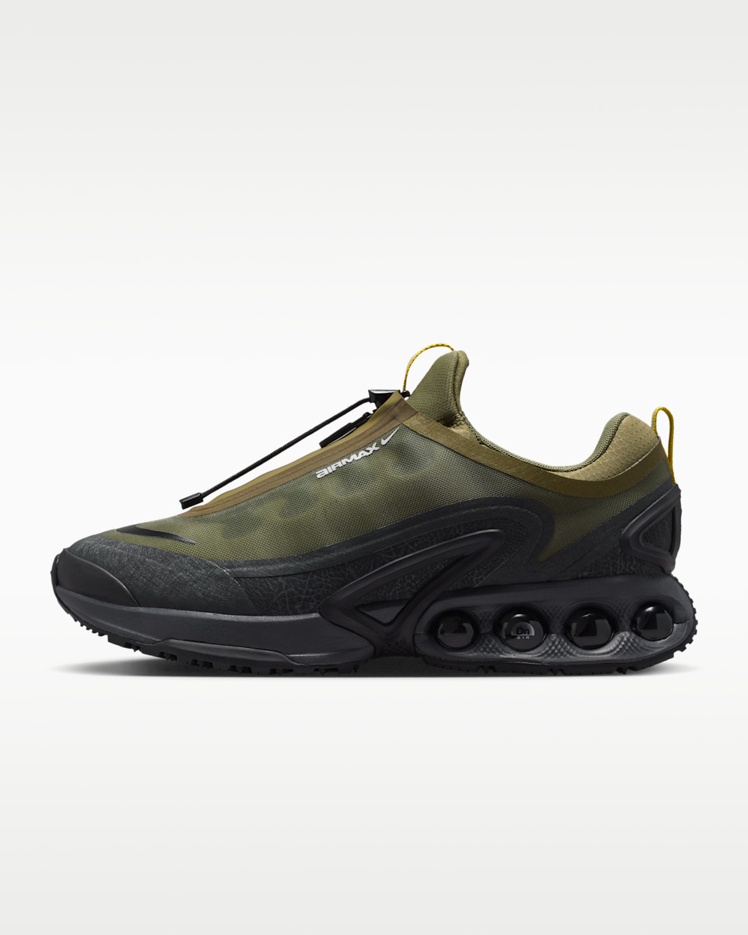 Nike Air Max Dn Roam Men's Shoes - Medium Olive/Black/Bright Citron/Black