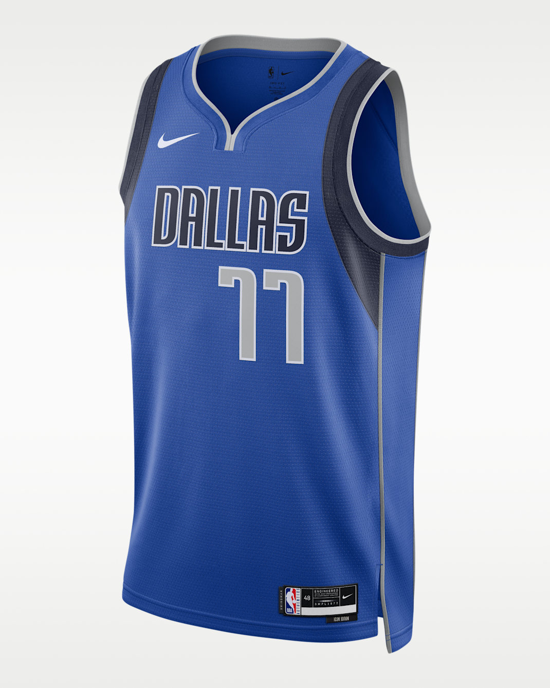 Dallas Mavericks Icon Edition Men's Nike Dri-FIT NBA Swingman Jersey - Game Royal