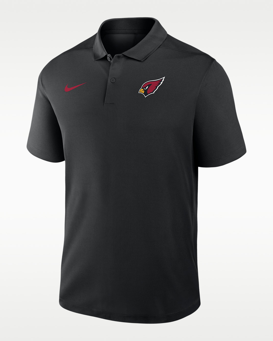 Arizona Cardinals Logo Victory Men's Nike Dri-FIT NFL Polo - Black