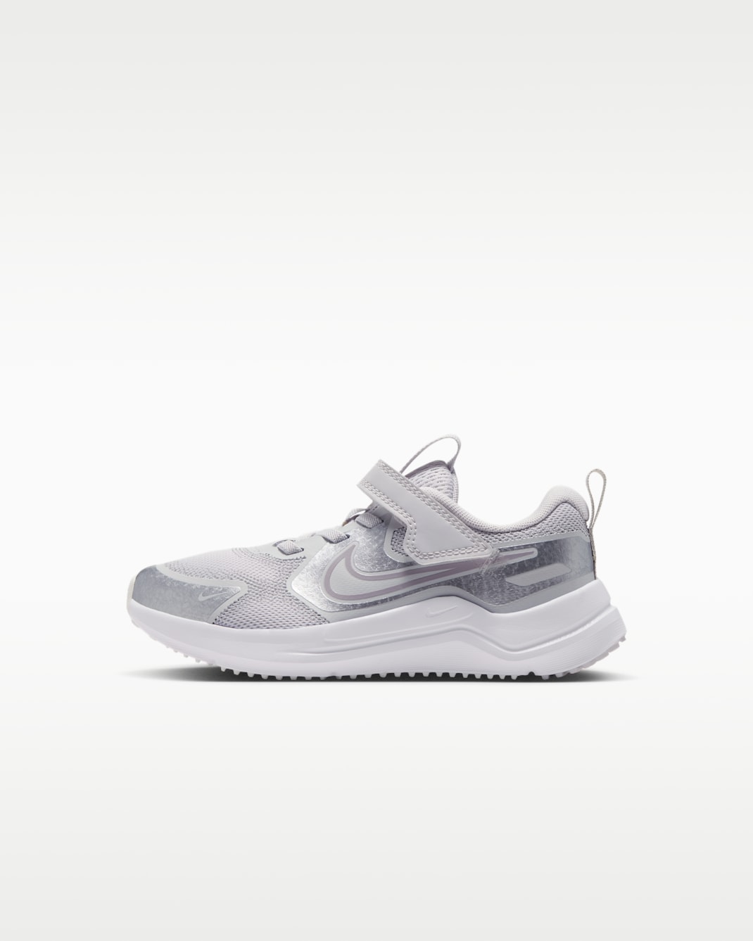 Nike Cosmic Runner SE Little Kids' Shoes - Vast Grey/Metallic Silver/Silver Lilac/Photon Dust