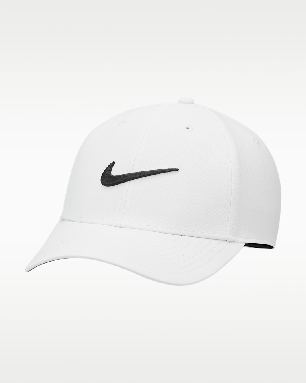 Gorra Swoosh estructurada Nike Dri-FIT Club - Polvo fotón/Negro