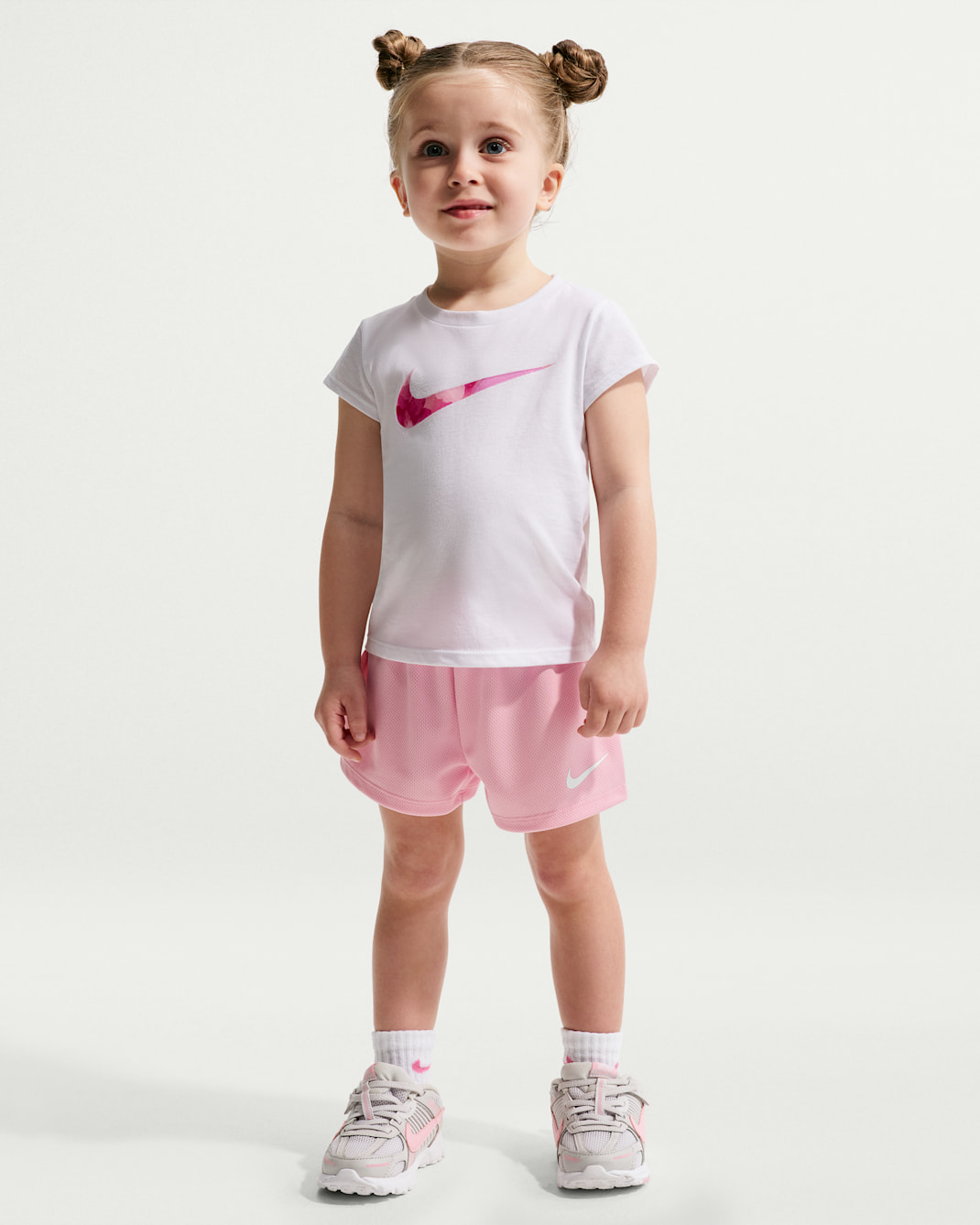 Nike Move With Nature Toddler 2-Piece Mesh Shorts Set - Medium Soft Pink