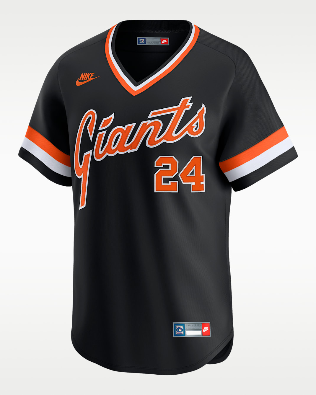 San Francisco Giants Cooperstown Men's Nike Dri-FIT ADV MLB Limited Jersey - Black