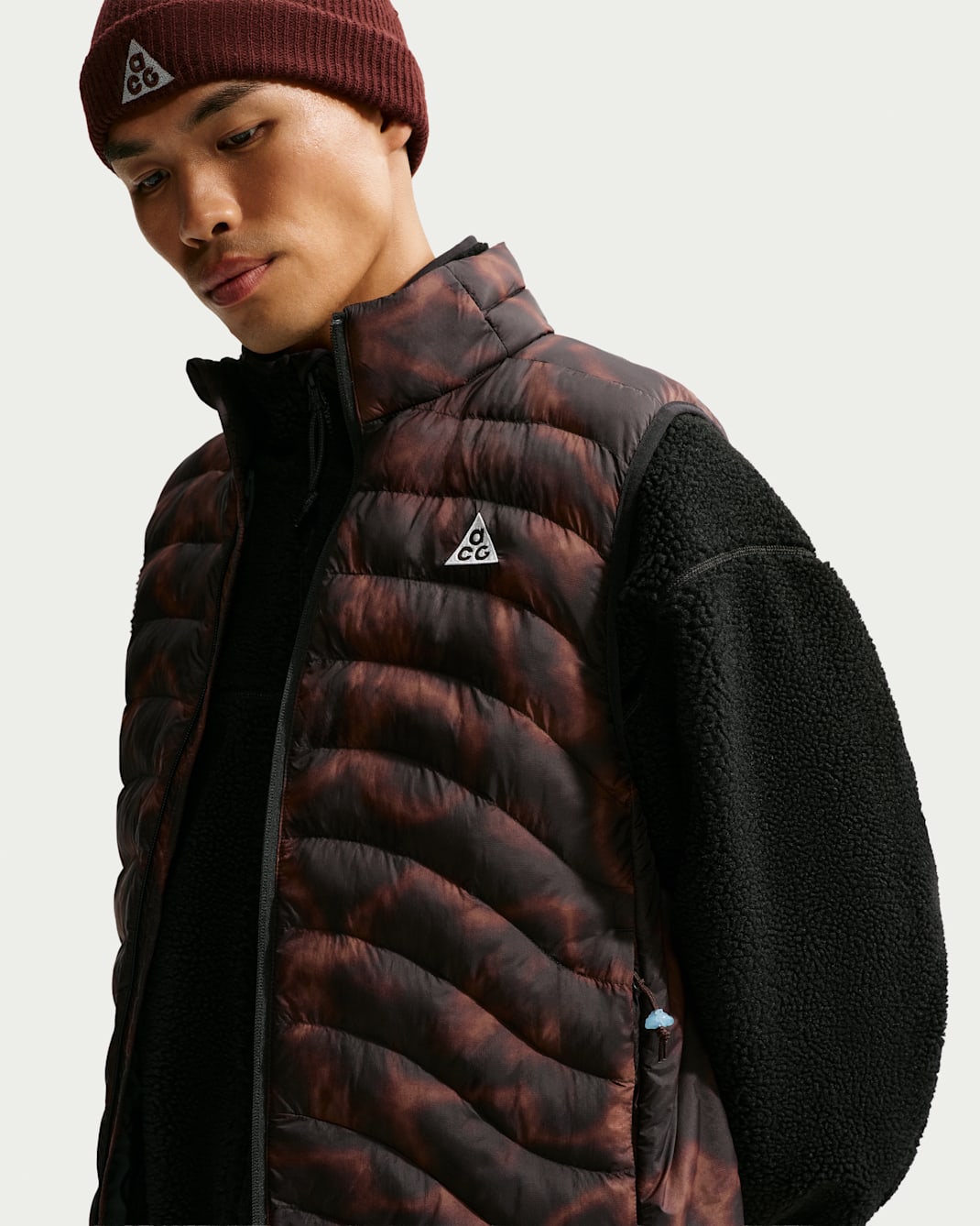 ACG Lava Flow Therma-FIT ADV-vest til mænd - Light Chocolate/Summit White