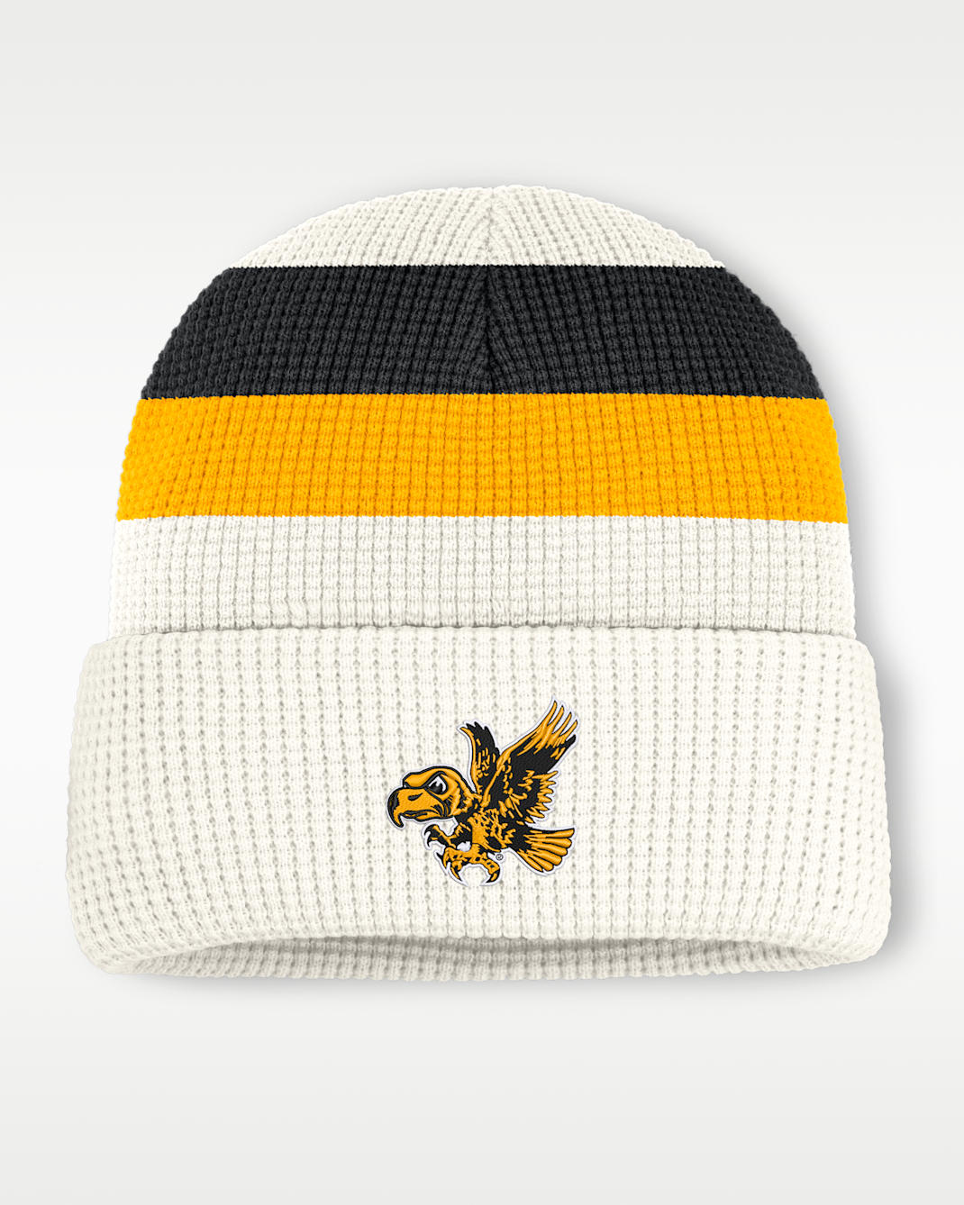Gorro con dobladillo universitario Nike para hombre Iowa - Blanco