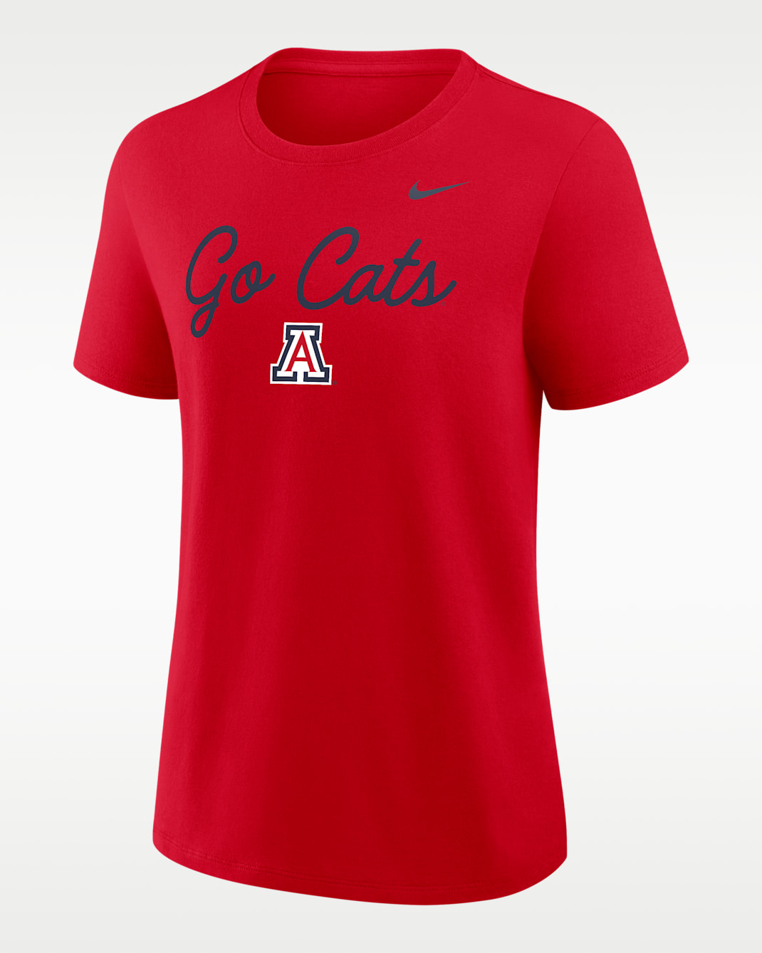 Arizona Script Mantra Logo Women's Nike College T-Shirt - Red
